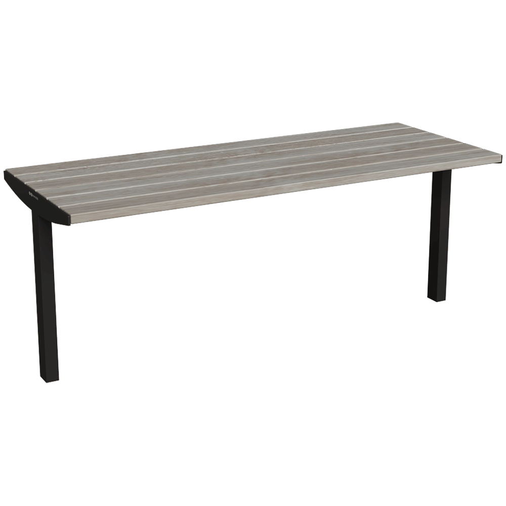 mmcité - Rectangular table Vera Solo 3D Model