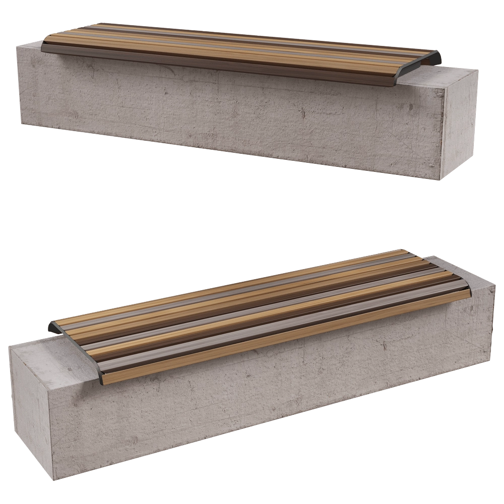 mmcité - Seating element Port 2 3D Model