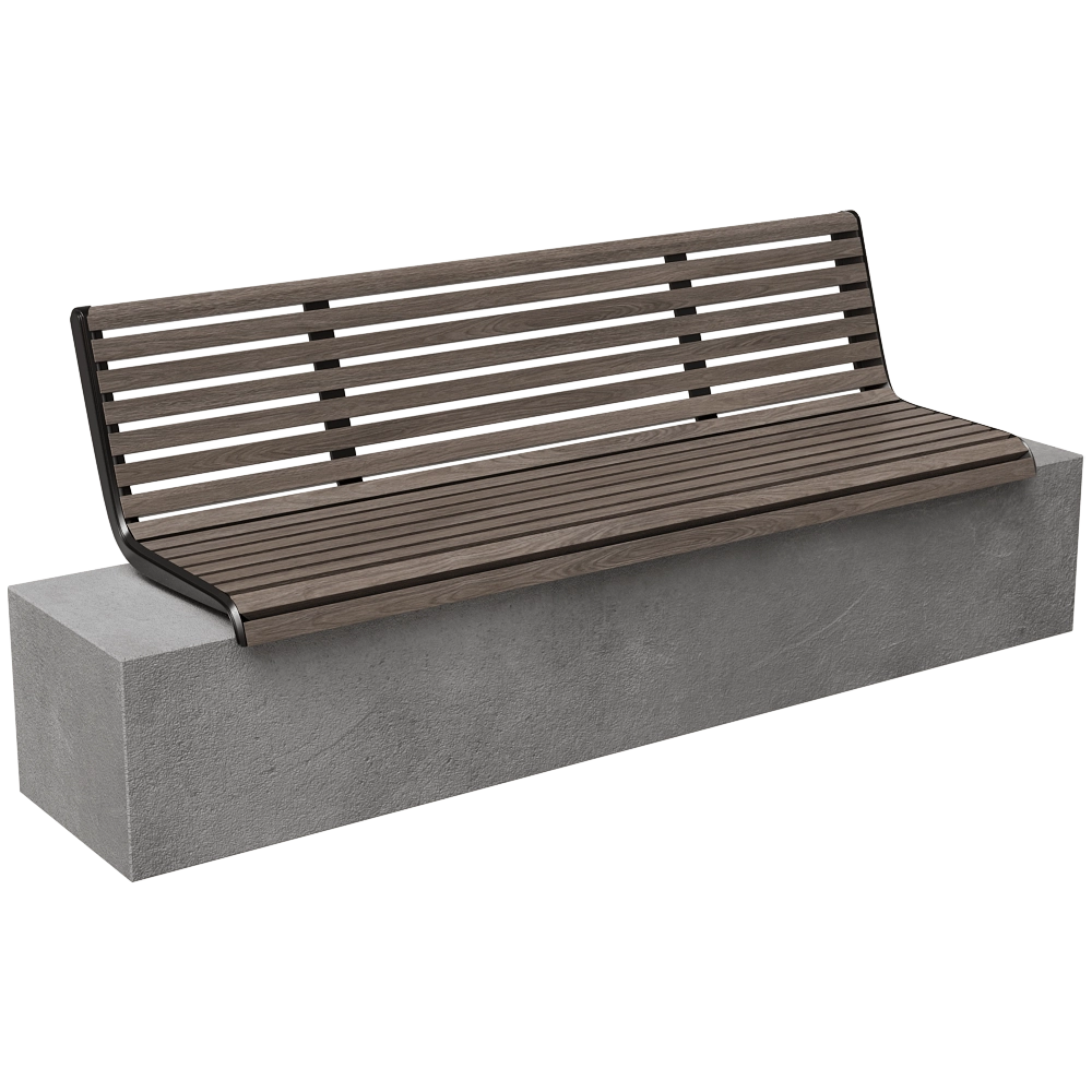 mmcité - Seating element Port 3 3D Model