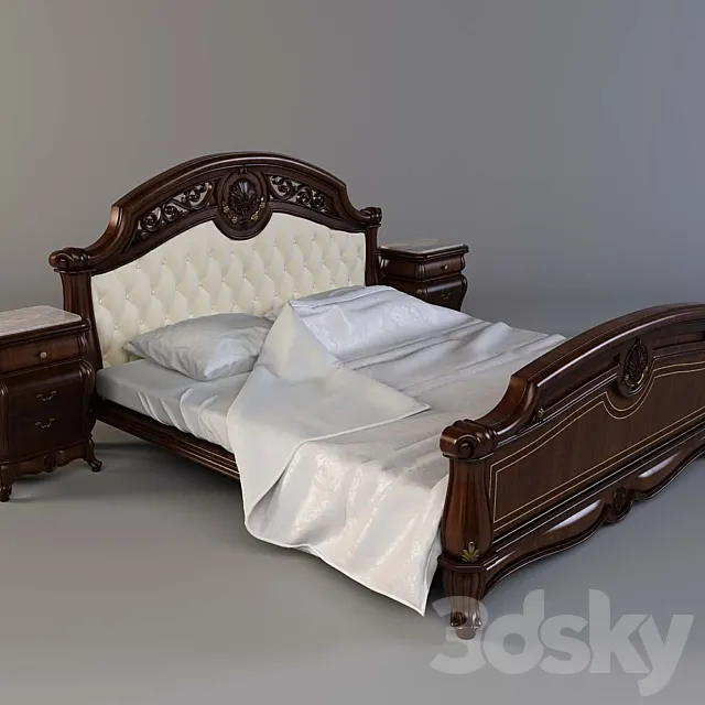 Mobil ducale noce 3DModel