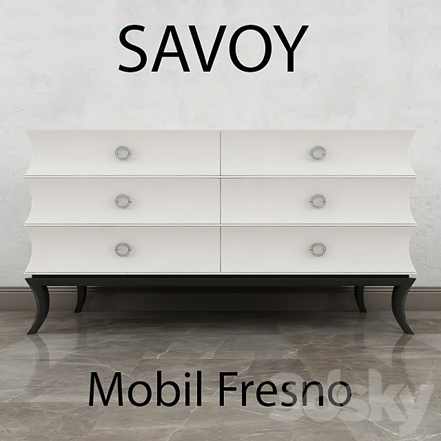 Mobil Fresno_savoy_kamod 3D Model