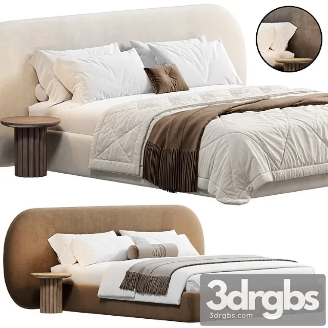 Moca Cloud Bed by Oneandhome 3D Model Free