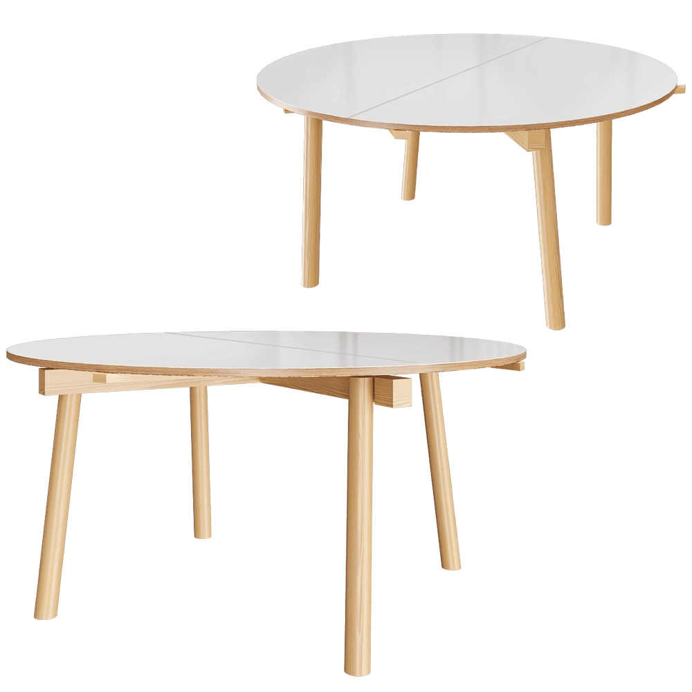 Moca - Table FixYourTable Circular 3D Model