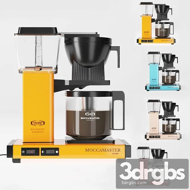 Moccamaster coffee makers 2 3D Model Free