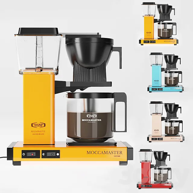 Moccamaster Coffee Makers 3D Model