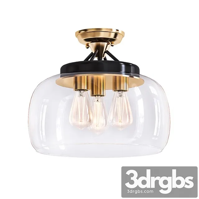 Mod Bowl Ceiling 3D Model Free