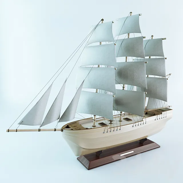 Model Ship 3D Model