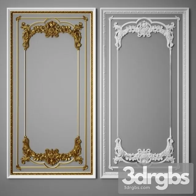 Modeled Panel 2014 3D Model Download