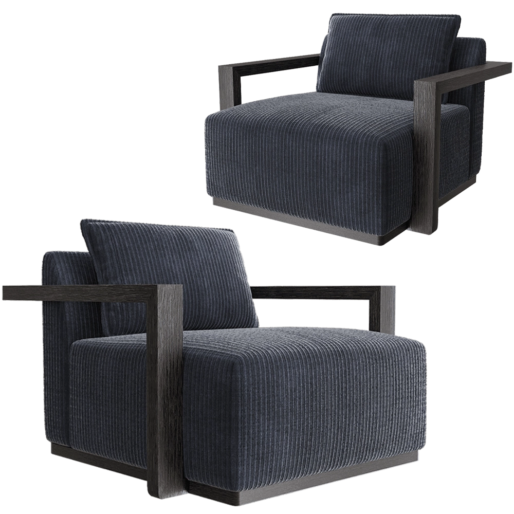 Modenature - Armchair Alma 3D Model