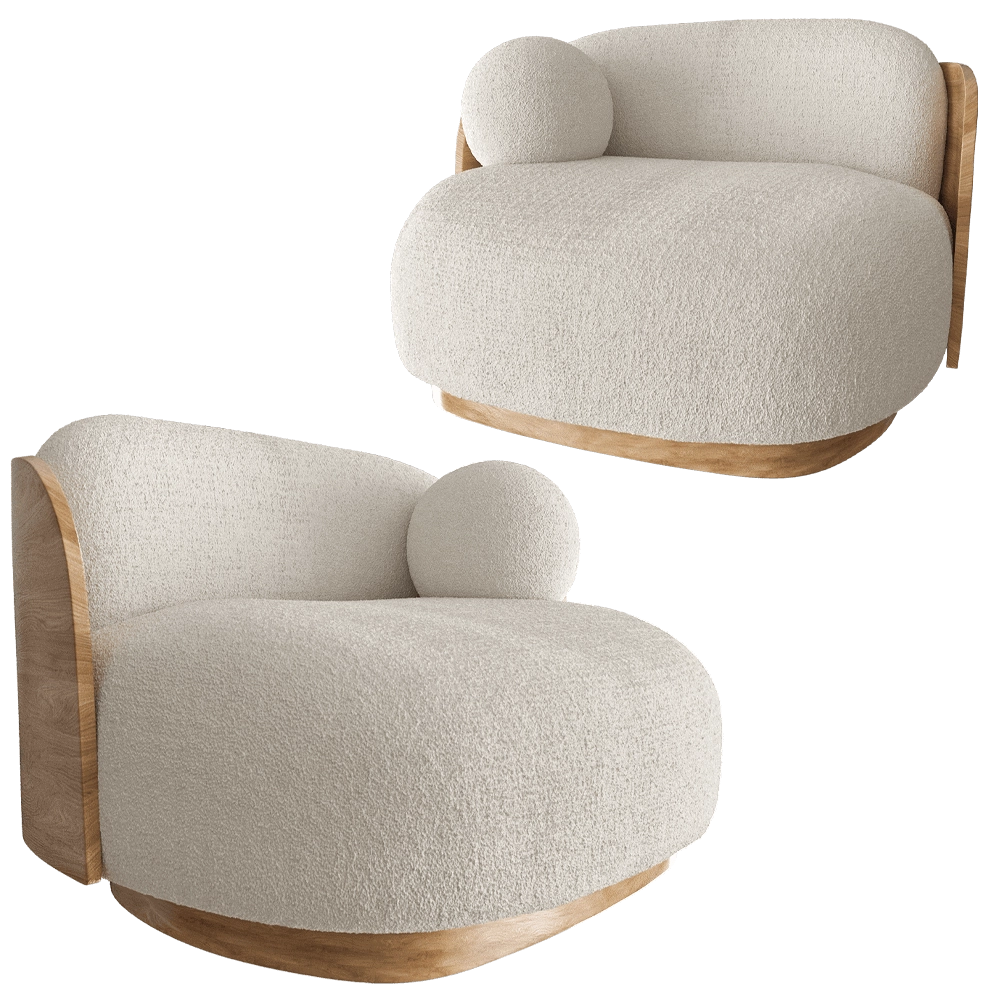 Modenature - Armchair EIDA 3D Model