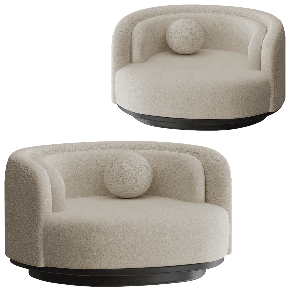 Modenature - Armchair Jensen 3D Model