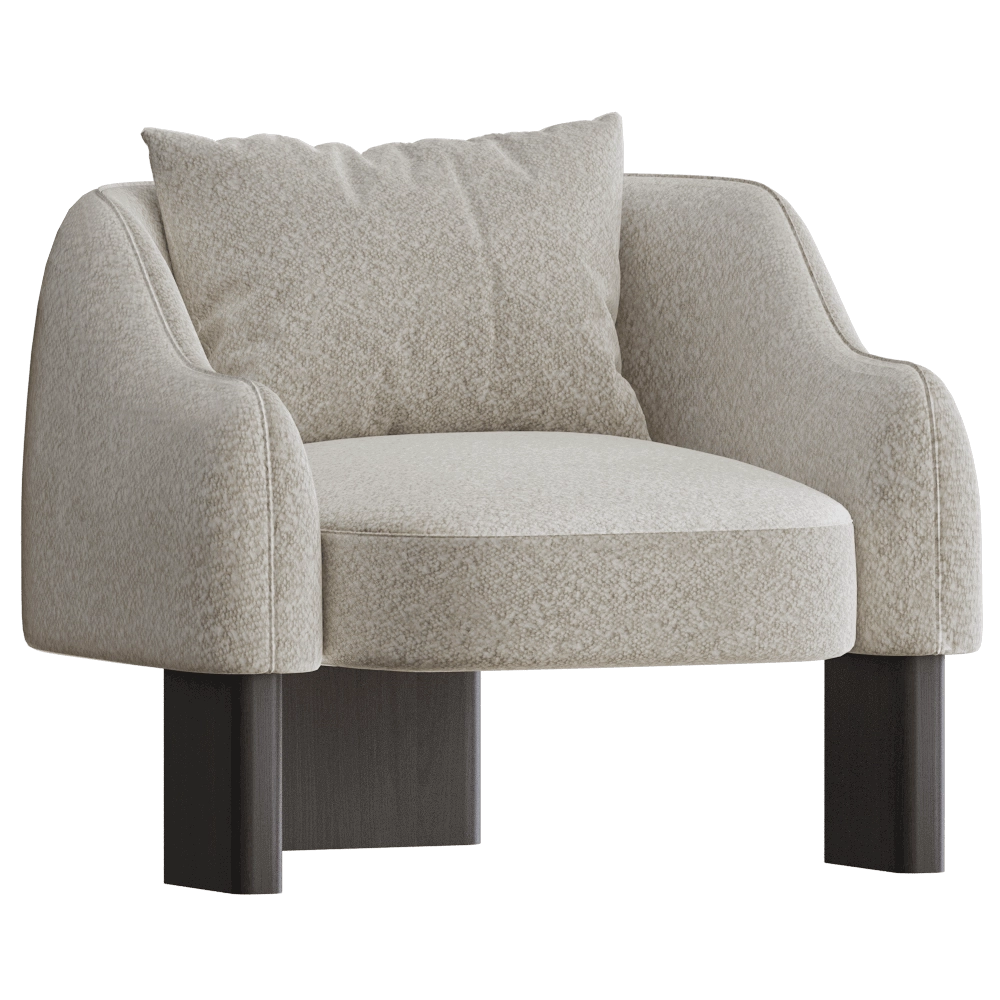 Modenature - Armchair Kendal  #2 3D Model
