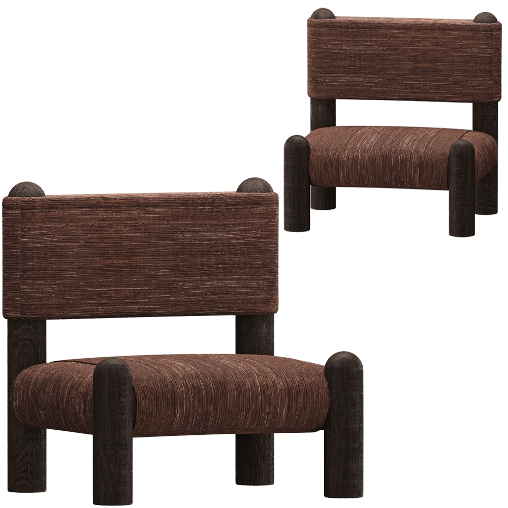 Modenature - Armchair MILLER 3D Model