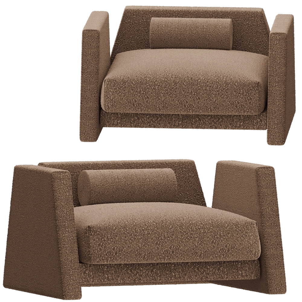 Modenature - Armchair OZAWA #2 3D Model