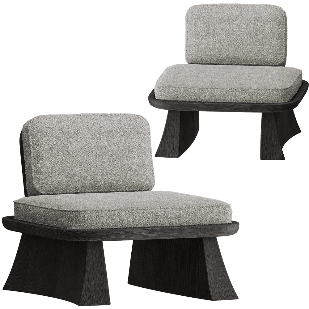 Modenature - Armchair SANDCASTLE 3D Model