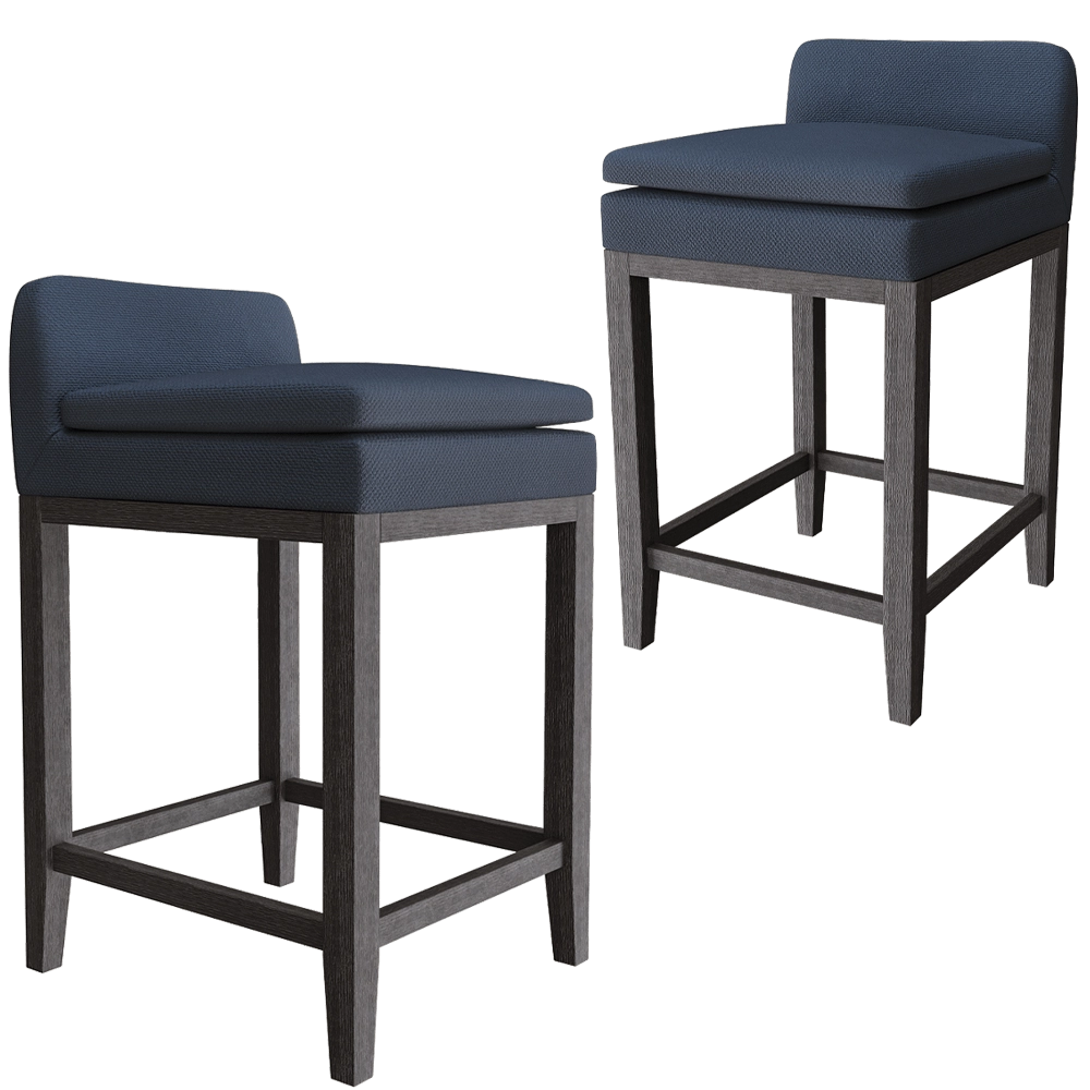 Modenature - Barstool FRANK LOUNGE 3D Model