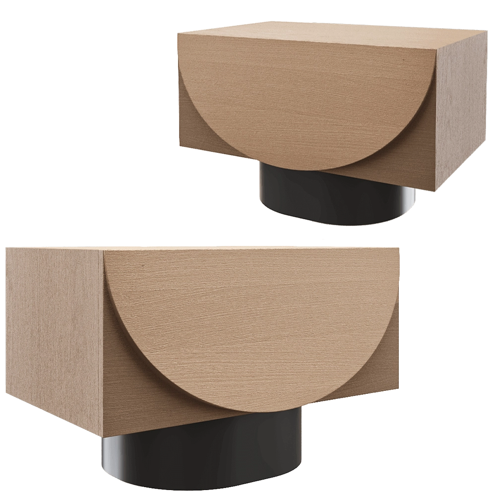 Modenature - Bedside table FANNI 3D Model