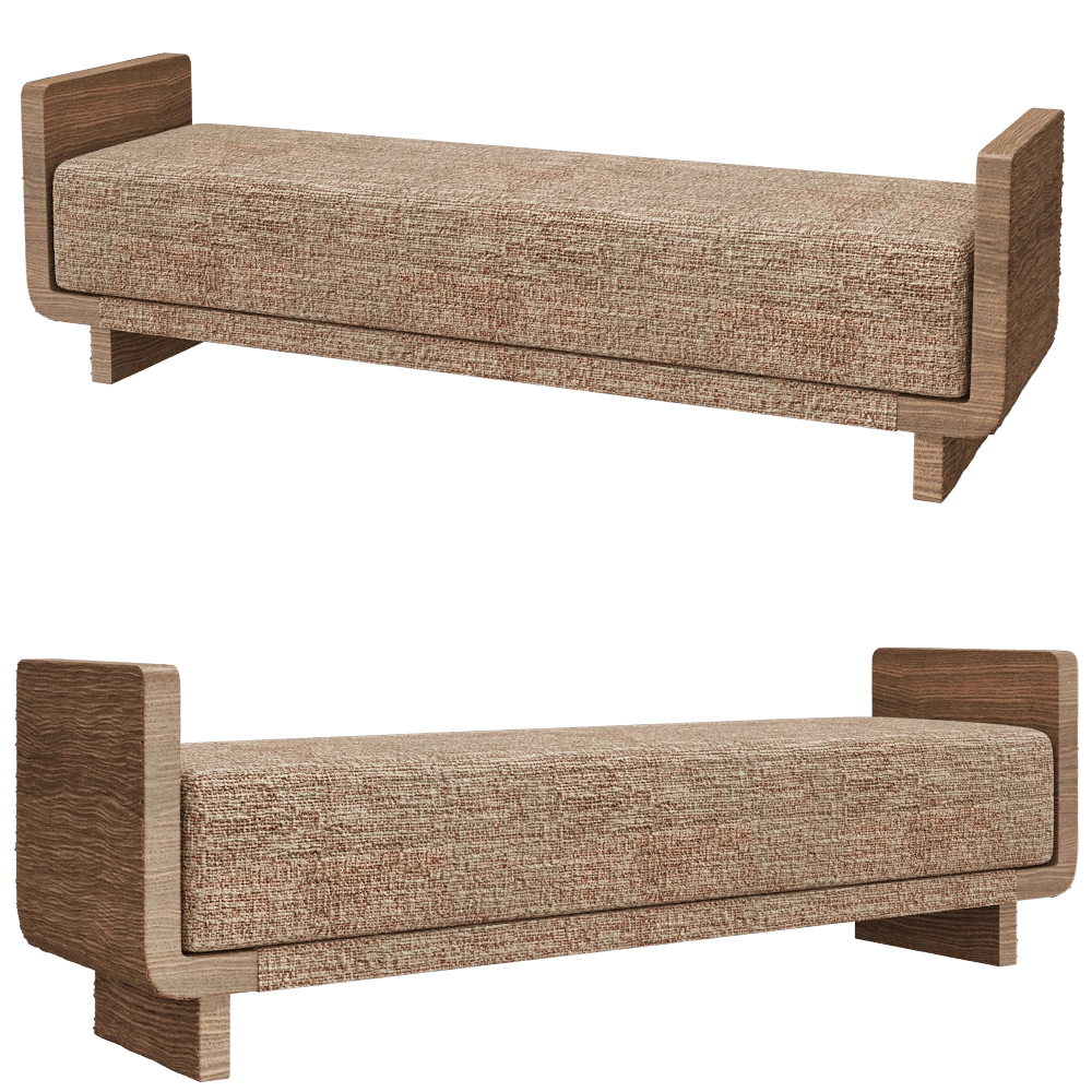 Modenature - Bench TOMIRIS 3D Model