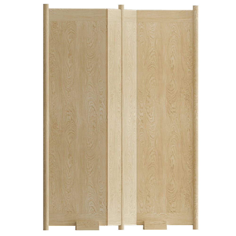 Modenature - Chest of drawer Scroll Screen 3D Model