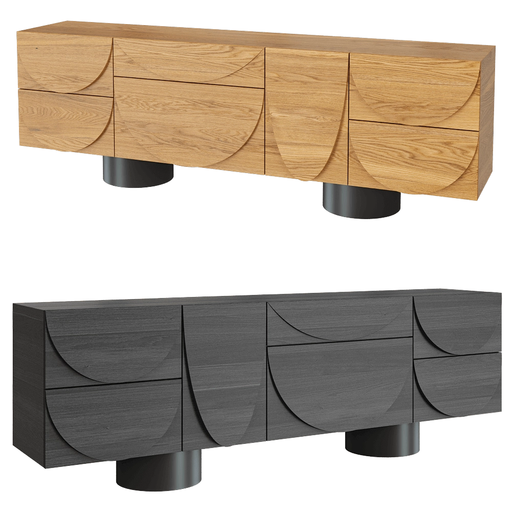 Modenature - Chest of drawers FANNI 3D Model
