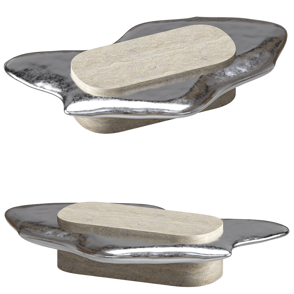 Modenature - Coffee table CHAI 3D Model