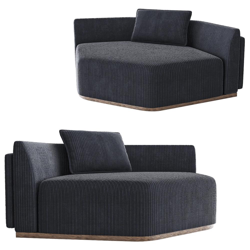 Modenature - Daybed DOMUS LOUNGE 3D Model