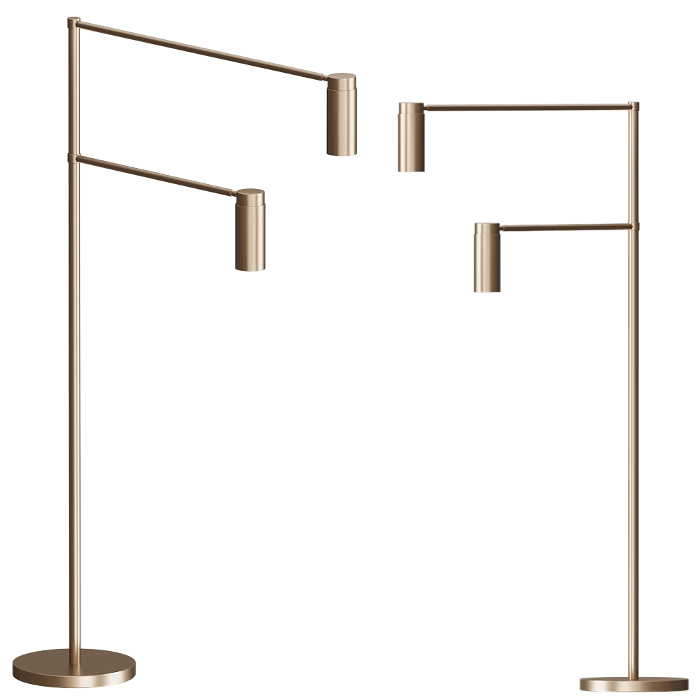 Modenature - Floor lamp Duo 3D Model