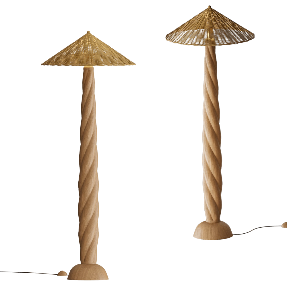 Modenature - Floor lamp Kasia 3D Model