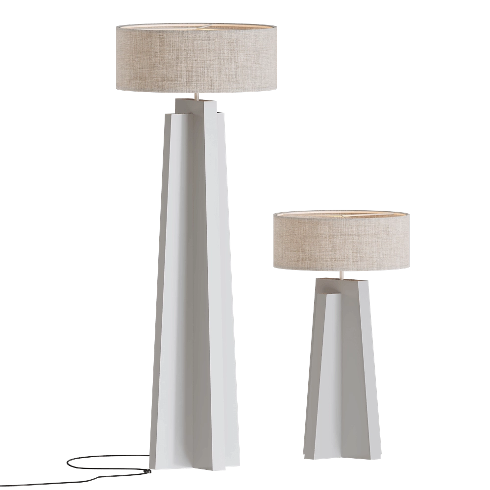 Modenature - Floor lamp Memmi 3D Model