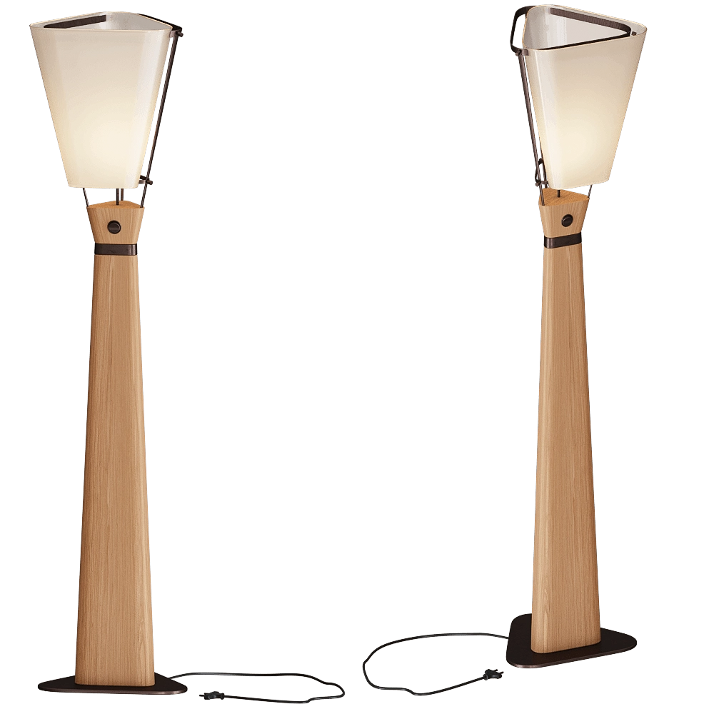 Modenature - Floor lamp Torche 3D Model