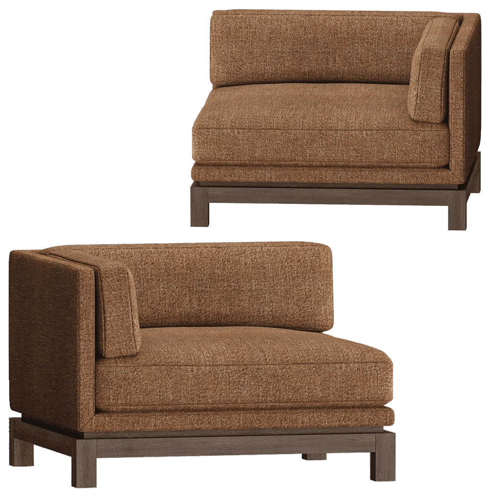 Modenature - Lounge Armchair India Song 3D Model