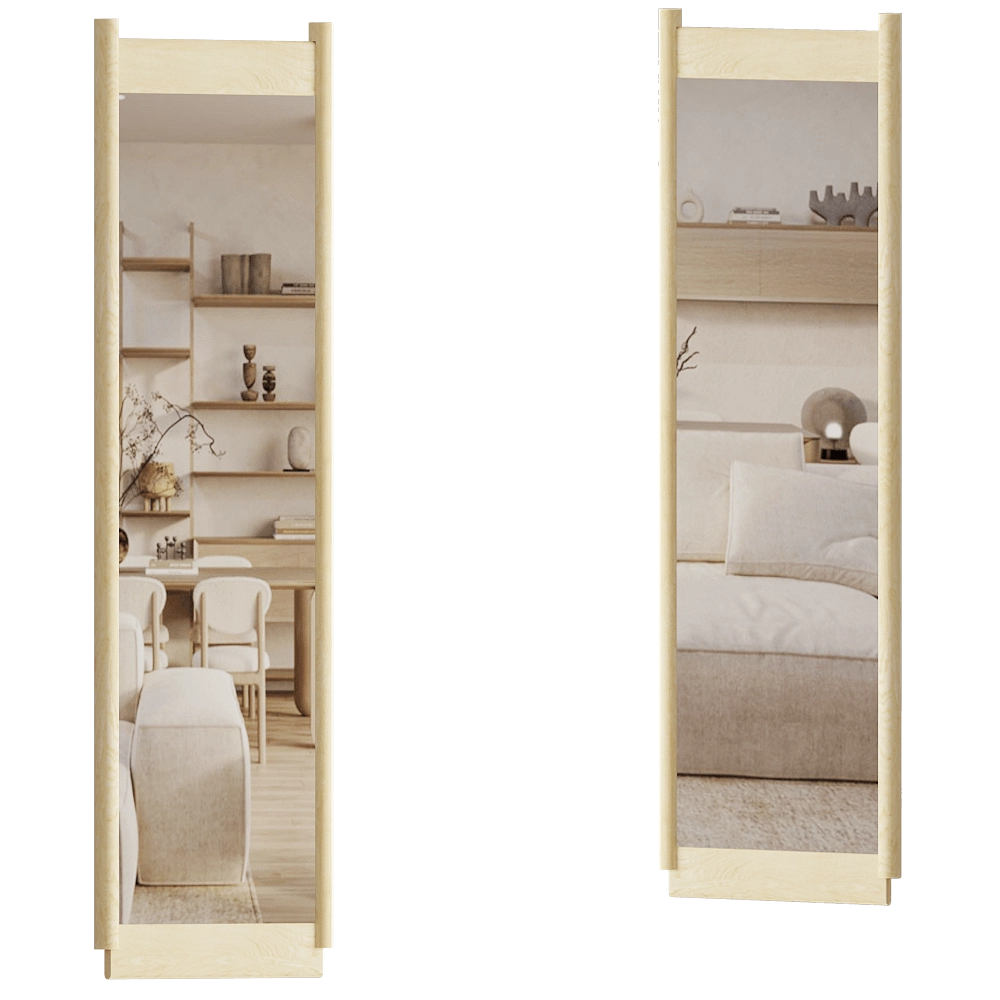 Modenature - Mirror Scroll 3D Model