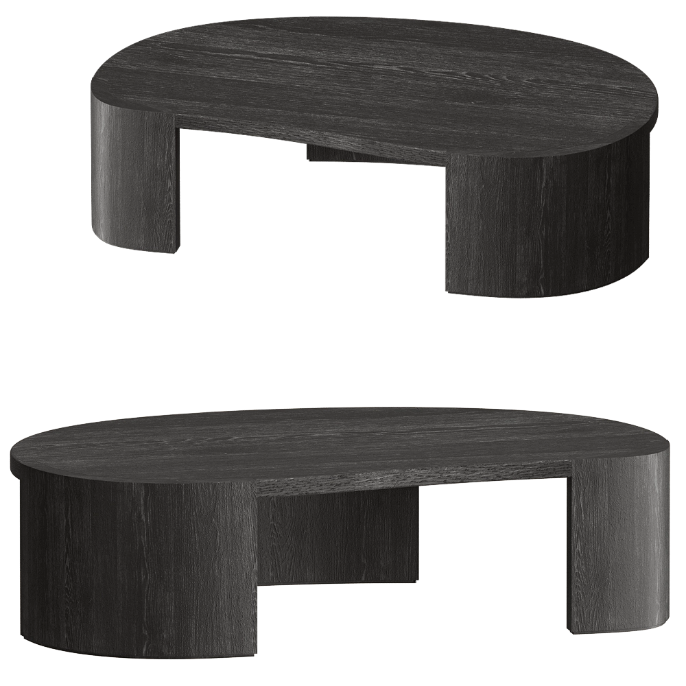 Modenature - Oval table MANAS 3D Model