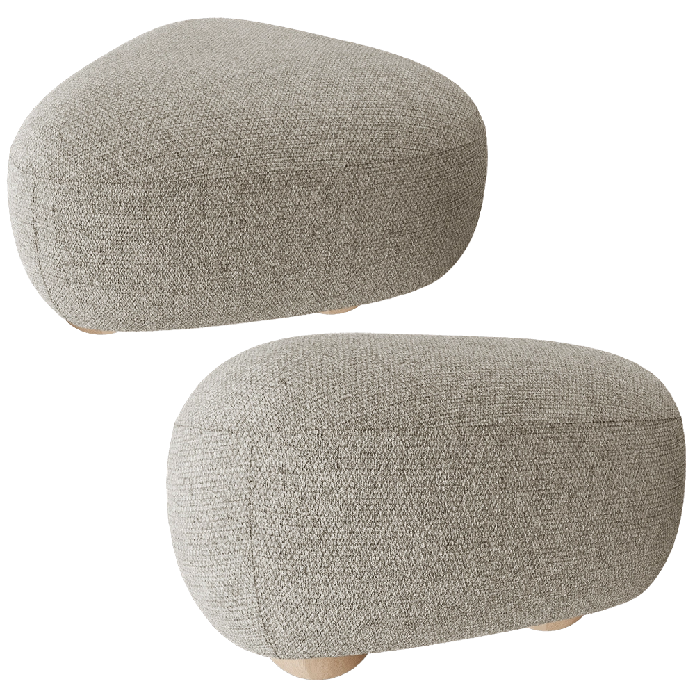 Modenature - Pouf SIROKKO 3D Model