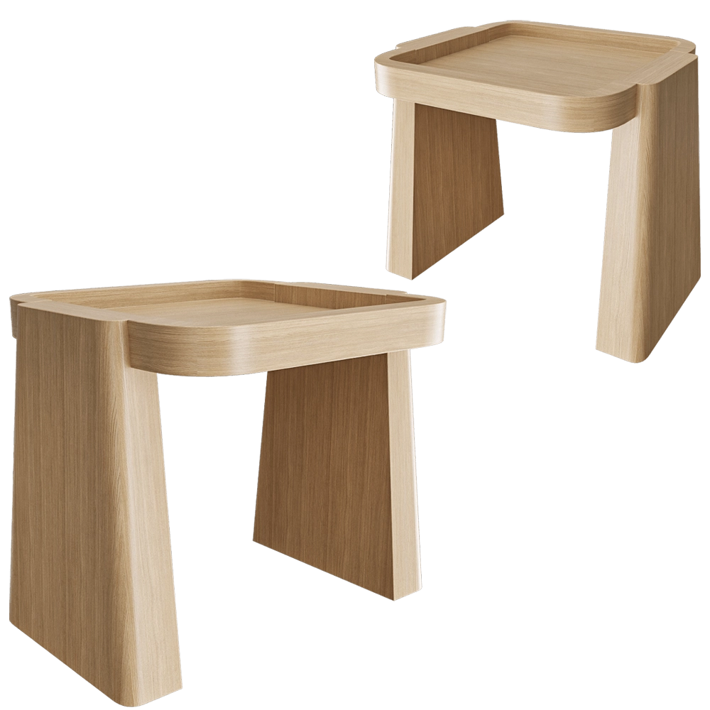 Modenature - Side table AWAYA 3D Model