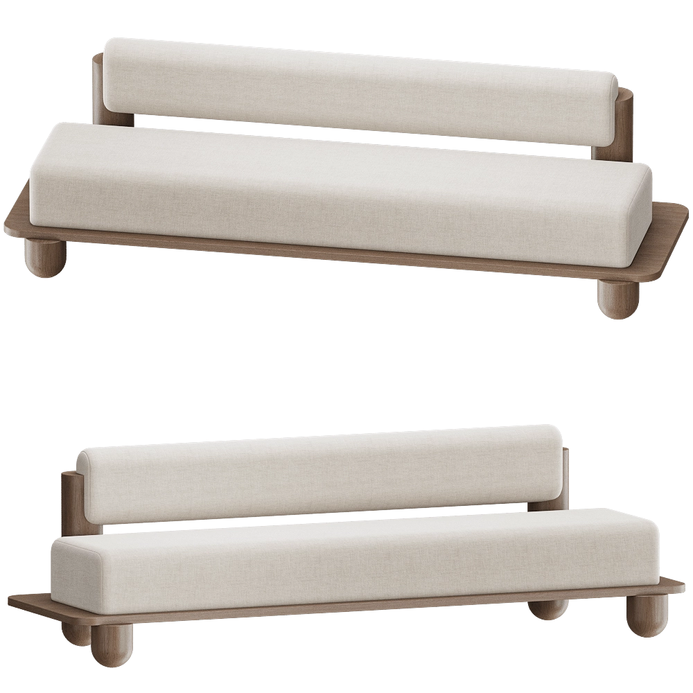 Modenature - Sofa CHAI 3D Model