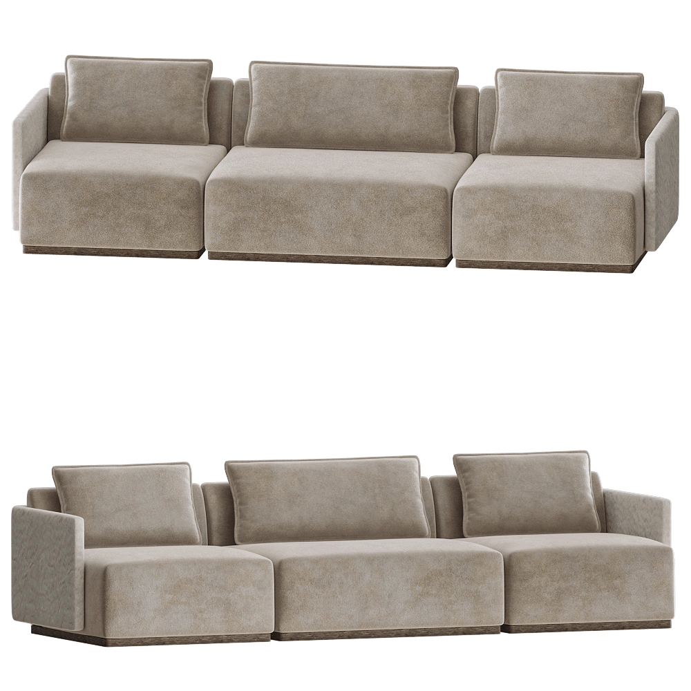 Modenature - Sofa Domus 1 3D Model