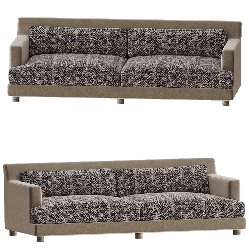 Modenature - Sofa Montaigne 3D Model
