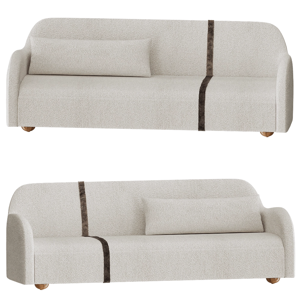 Modenature - Sofa SWAN 3D Model