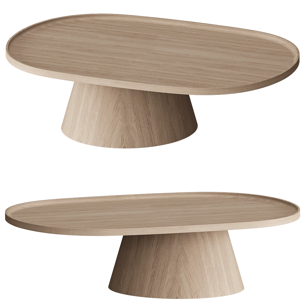 Modenature - Table kastel oval 3D Model