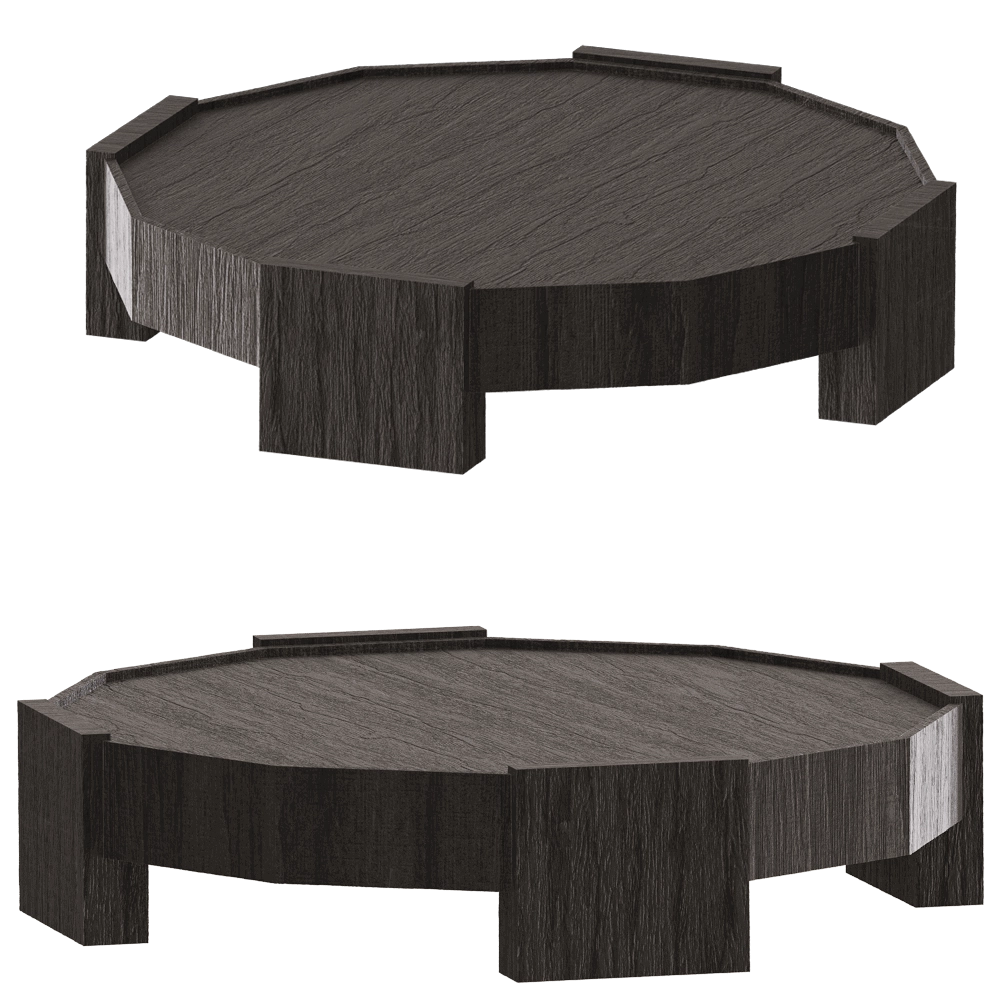 Modenature - Table Ozawa Lounge 3D Model