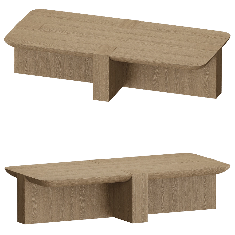 Modenature - Table Pietra Square 3D Model