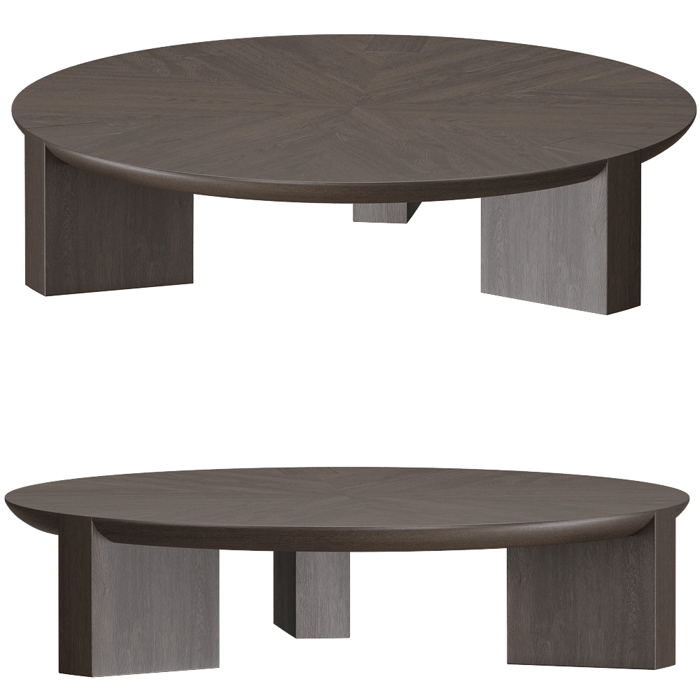 Modenature - Table Round Ramatuelle 3D Model