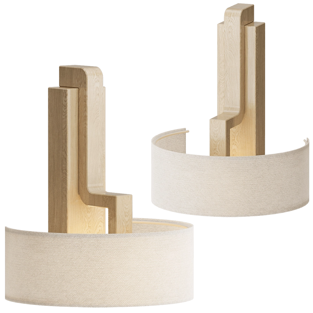 Modenature - Wall lamp MOUKTI SCONCE 3D Model