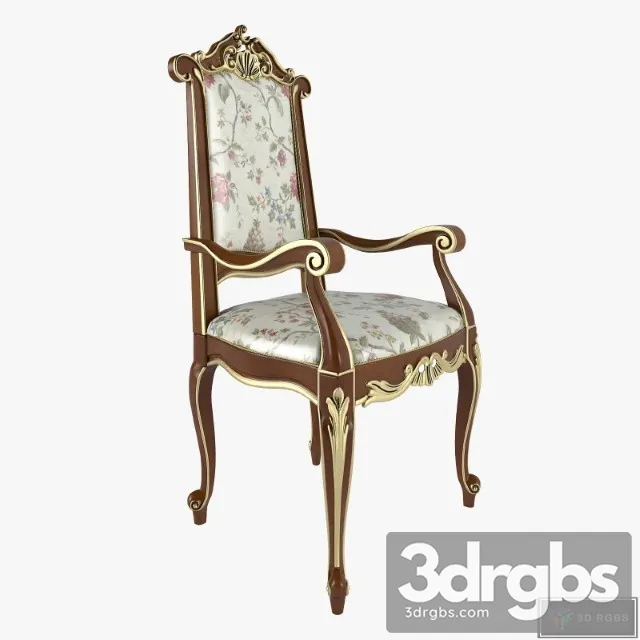 Modenese Gastone 12502 Chair 3D Model Free