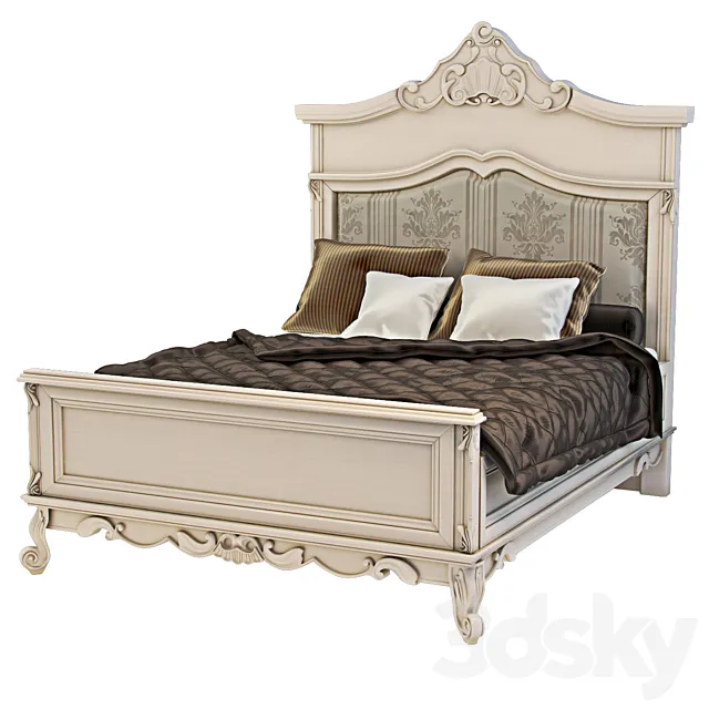Modenese Gastone Cama 3D Model
