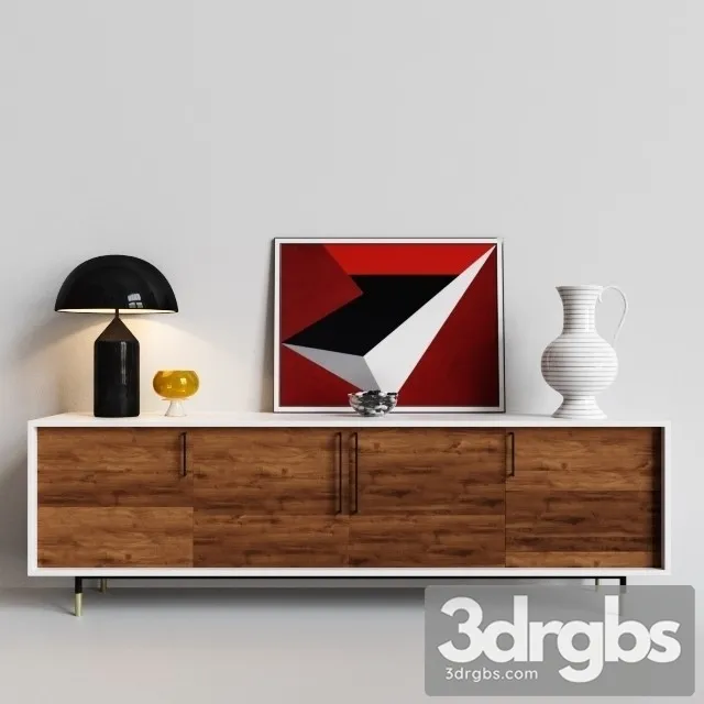 Moderm Cabinet Ct 70 3D Model Free