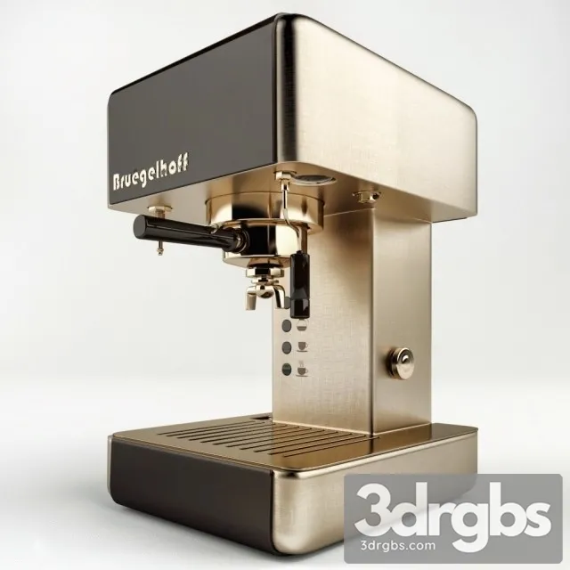 Moderm Coffee Mashina 3D Model Free
