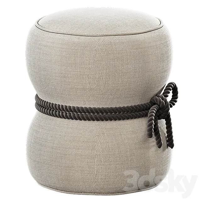 Modern Accent Stools URBN Furniture Company 3D Model