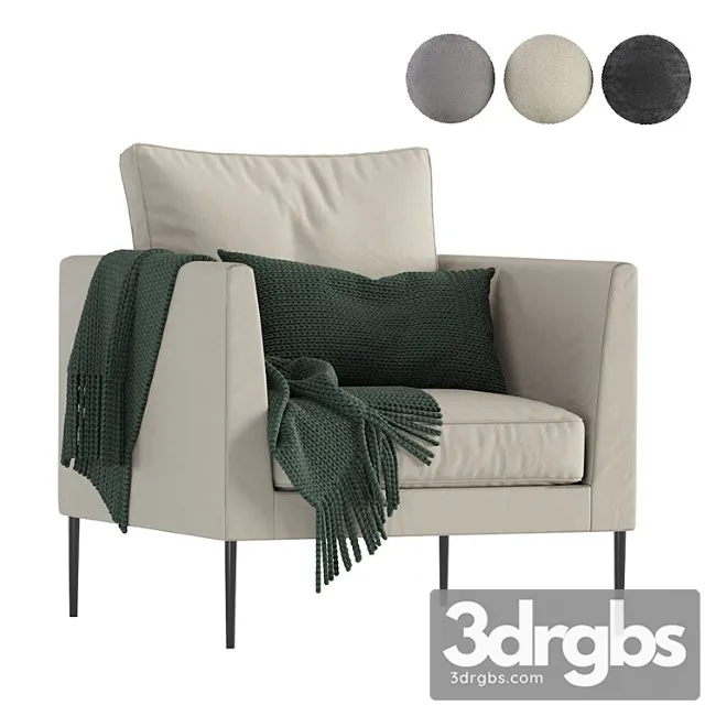 Modern armchair cor pilotis